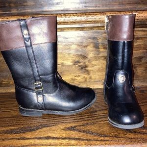 Michael Kors 2-tone riding boot size 9 toddler